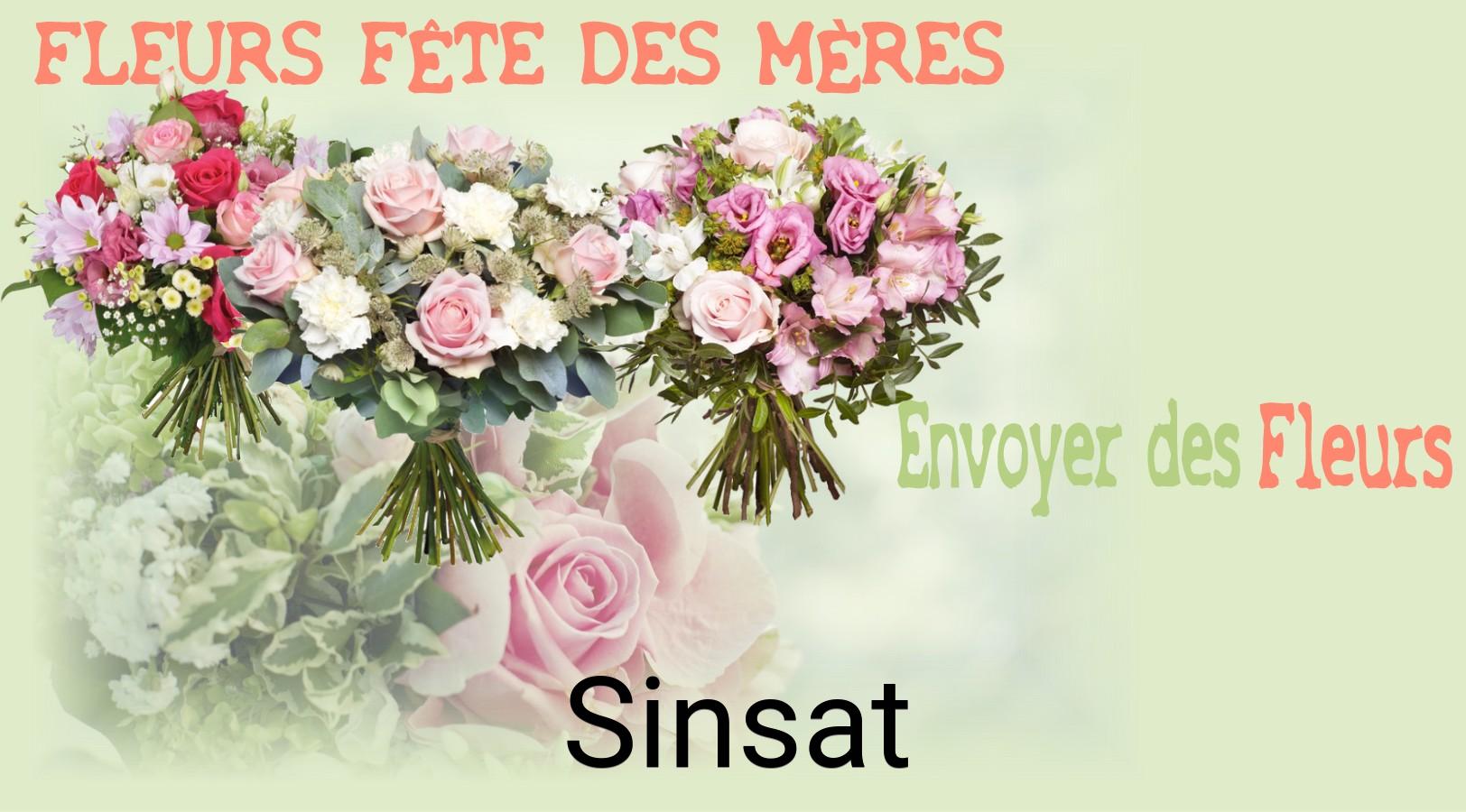 Bouquet de Fête des Mères livré à Sinsat